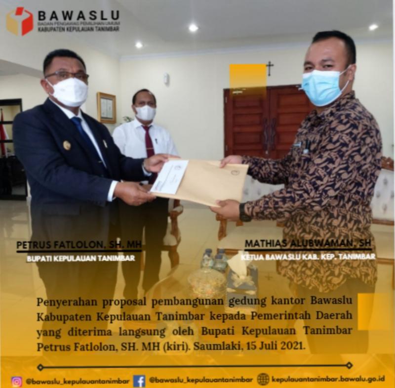 Penyerahan Proposal Pembangunan Gedung Kantor