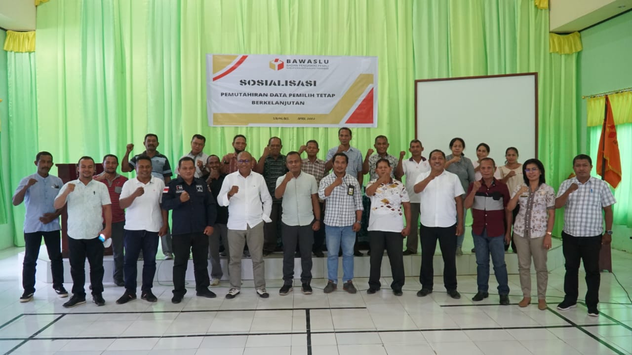 SOSIALISASI PENGAWASAN PEMUTAKHIRAN DATA PEMILIH BERKELANJUTA