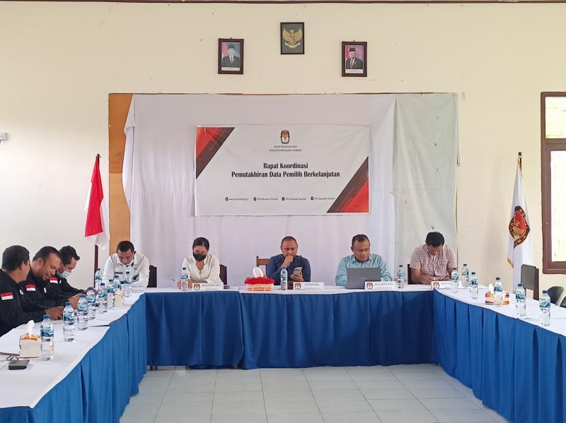RAPAT KOORDINASI DAFTAR PEMILIH BERKELANJUTAN