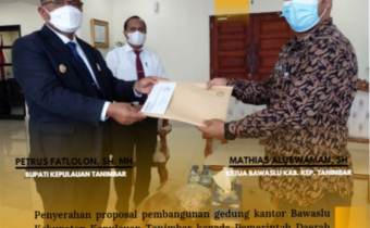 Penyerahan Proposal Pembangunan Gedung Kantor