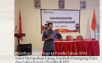 Saksi Peserta Pemilu Tahun 2024