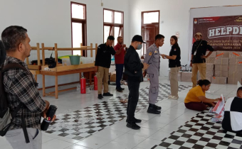 Pengawasan dipantau langsung oleh Ketua dan Anggota Bawaslu Kabupaten Kepulauan Tanimbar