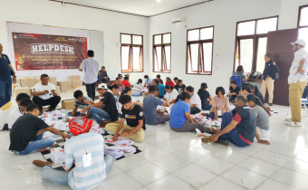 Pengawasan Penyortiran dan Pelipatan Surat Suara Hari ke-3