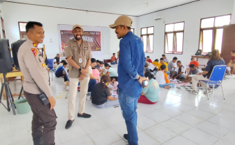 Pengawasan secara melekat dilakukan oleh Bawaslu Kabupaten Kepulauan Tanimbar dalam proses penyortiran dan pelipatan surat suara yang berlangsung pada Aula KPU KKT